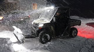 CFMOTO Uforce 1000 Plowing Snow by The Cook Family Homestead 2,480 views 3 months ago 2 minutes, 23 seconds