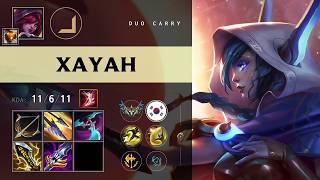 Xayah ADC vs KaiSa - KR Challenger Patch 26.17