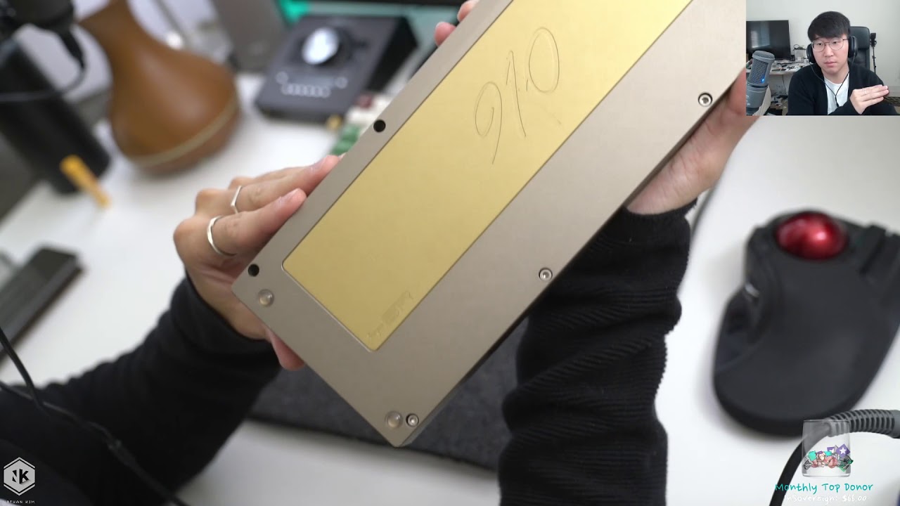 TGR 910 CE with 67g Tangerines Build Stream