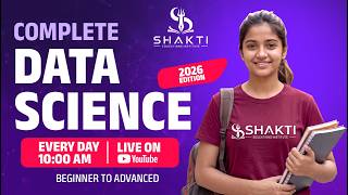Episod - 2 Data Science Full Course 2026 | Python to Machine Learning & Deep Learning | Live Daily