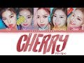 ITZY 있지 CHERRY Lyrics Color Coded Han Rom Eng