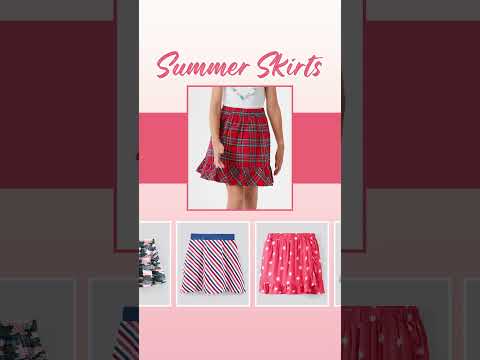 Kids Fashion - Trendy Summer Skirts for Girls