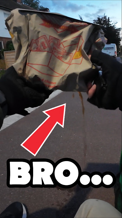 I Spilled McDonald's Drinks... #ubereats #deliverylife #funnyshorts #fyp #courier