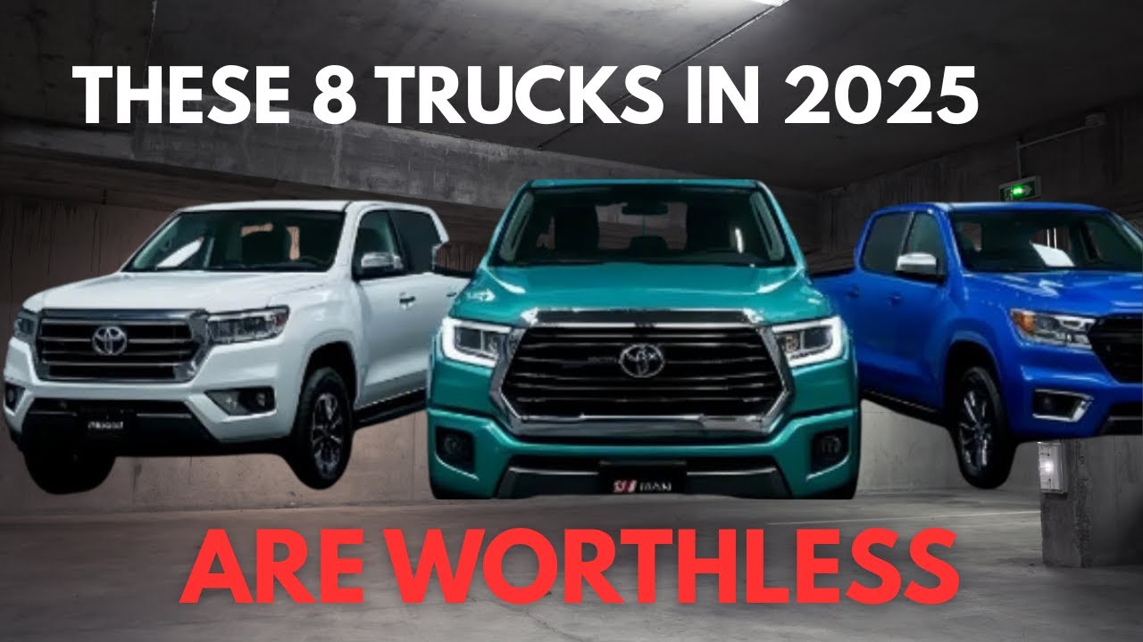 8 Pickup Trucks That Are NOW Worthless in 2025 Owners Can’t Get Rid of Them