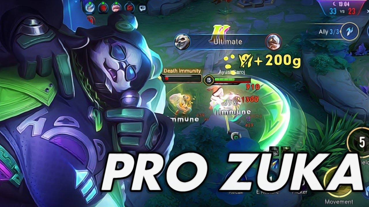 AoV : ZUKA PRO GAMEPLAY - ARENA OF VALOR