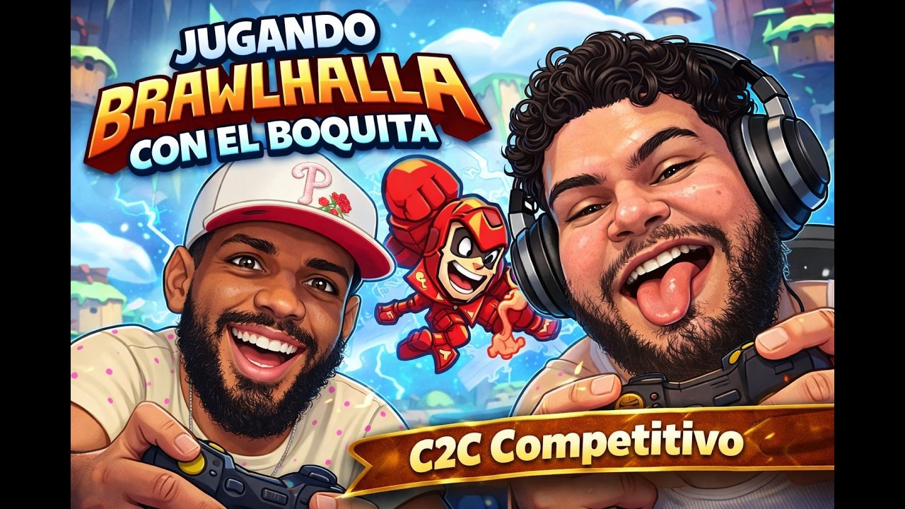 Jugando Brawlhalla @Pepelito08 En TIK tok @ gabbyalex94