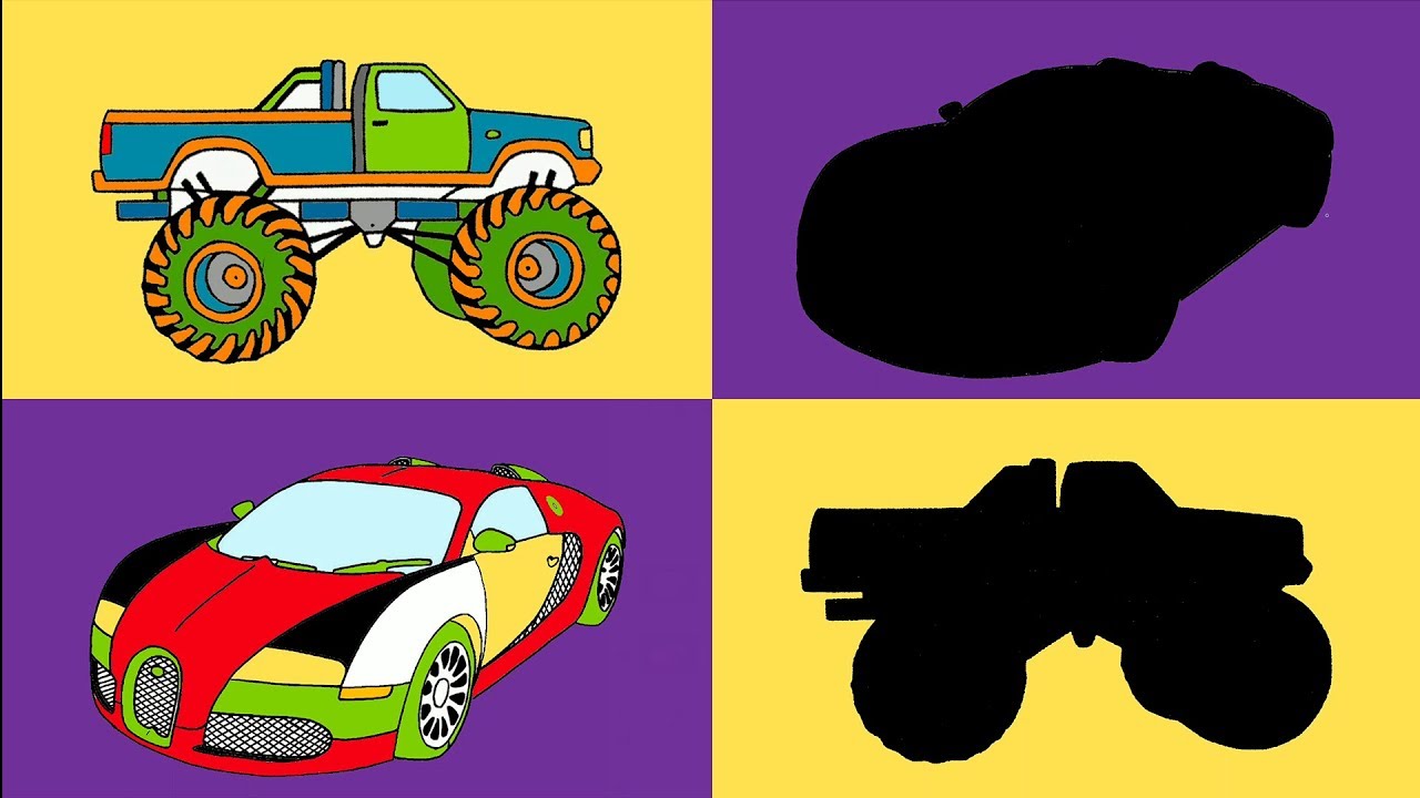 Sport Car VS Monster Truck Super Cars YouTube