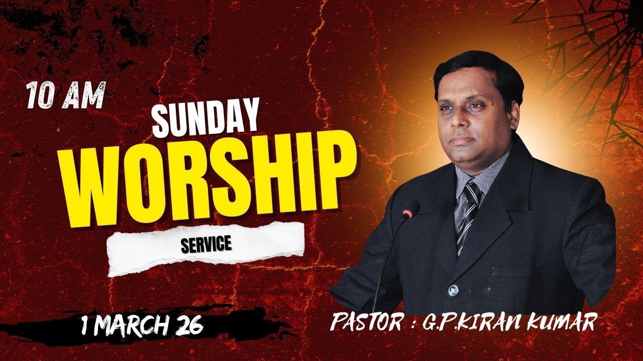 SUNDAY SERVICE || 1 March, 2026 - YouTube
