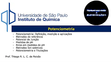 O que se entende por Potenciometria?