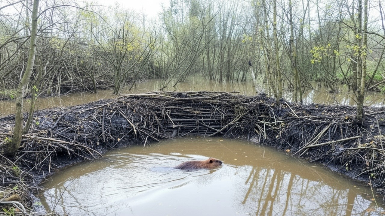 Unbelievable Beaver Dam Removal — Nature’s Power on Full Display!