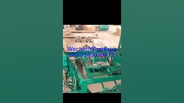 Customizable Semi-Auto/Auto Chain Link Fence Machine Diamond Mesh Machine