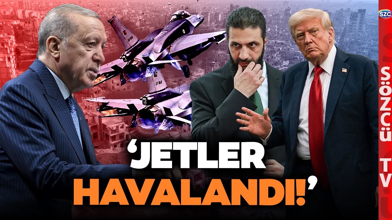 Suriye'ye Harekat mı Başlıyor? TSK Suriye Sınırına Jet mi Gönderdi? Emekli Tuğgeneralden Bomba İddia