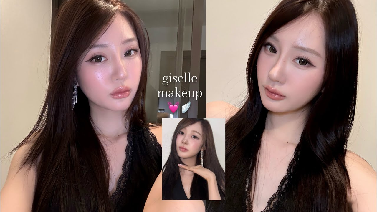 Макияж Жизель aespa ദ്ദി＞ᴗ＜)🎀✧ Детальный макияж Жизель