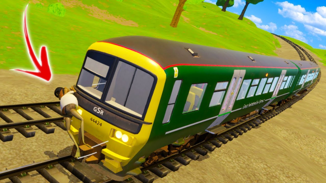 I Followed the Magic Tracks... And Found A TRAIN?! (Amazing Frog