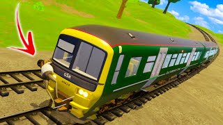 I Followed the Magic Tracks... And Found A TRAIN?! (Amazing Frog Gameplay Roleplay)