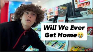 Episode 676- Will We Ever Get Home?😭Travel Day part 2🫤😵‍💫😭