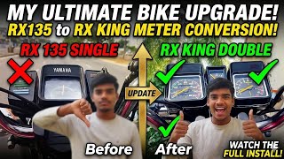 MY ULTIMATE BIKE UPGRADE! RX135 to RX King Meter 🔥 | @DHANUSHPICTURES 
