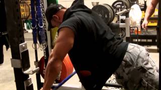 elitefts.com — Chain Push Ups (strip set)