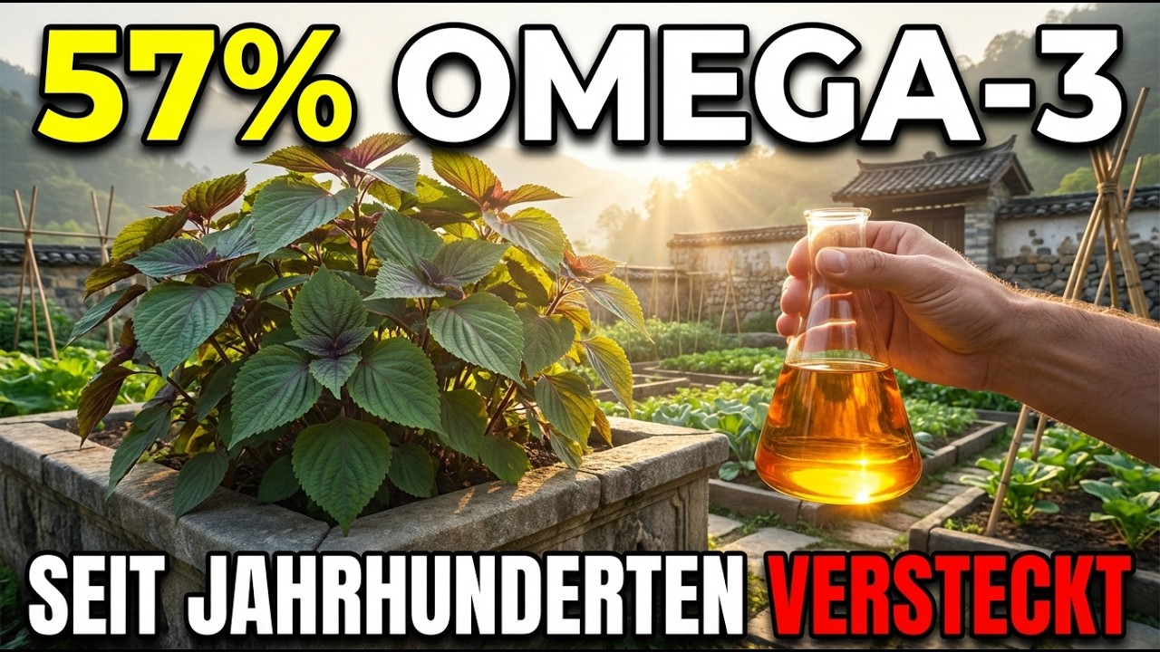 57% Omega-3 Natürlich. Einmal pflanzen, für immer ernten. Warum hat China dieses Kraut verborgen?