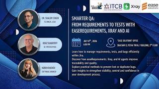 Smarter QA: From Requirements to Tests with easeRequirements, Xray and AI