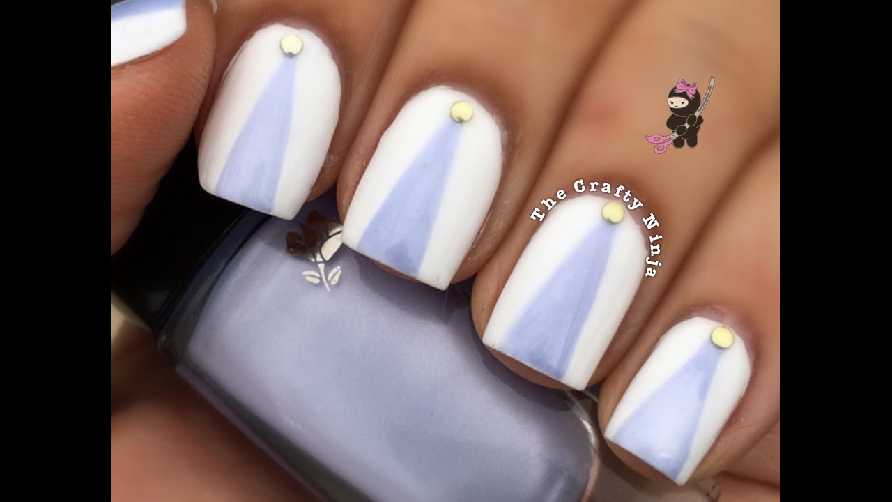 Three Ways To Create Chevron Nails by The Crafty Ninja