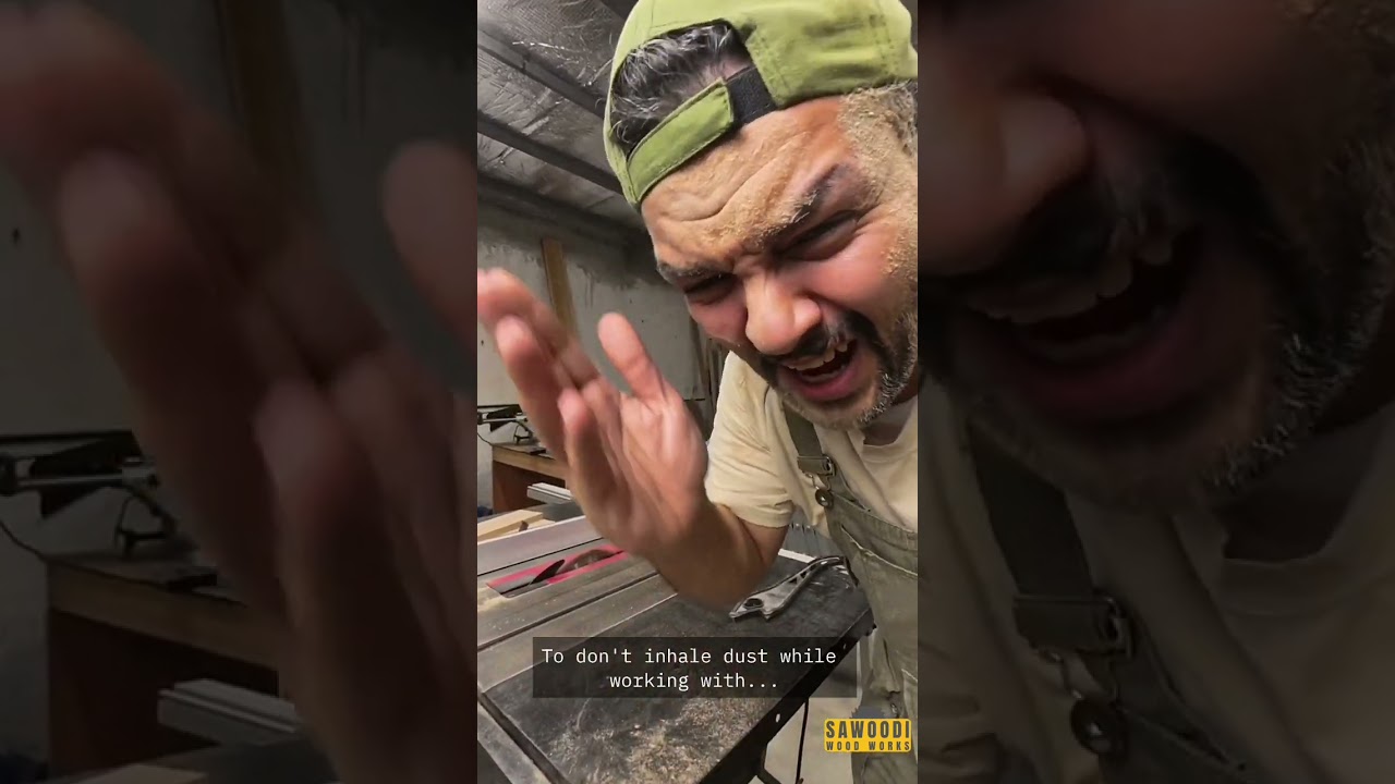 تبغى تتعلم النجارة ؟ ابدأ بالسلامة اولاًWant to learn woodworking? Start with safety first.#woodwor 