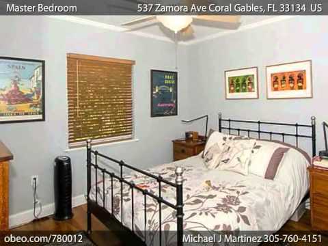 537 Zamora Ave, Coral Gables, FL home video tour
