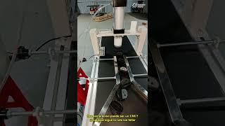 Cabezal CNC recorre la mesa con precision milimetrica #worker #process #CNC #automation #machinery
