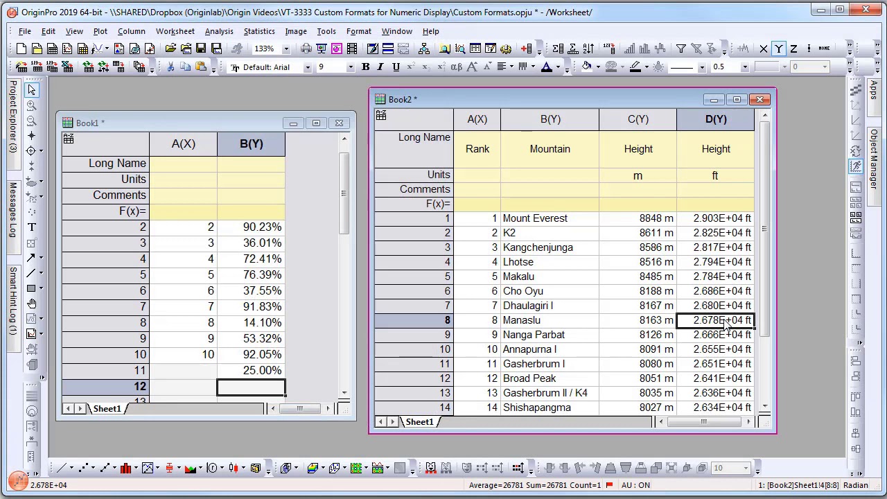 Custom Formats for Numeric Display - Korean - YouTube