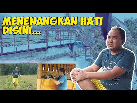 Saya senang disini, melepas penat