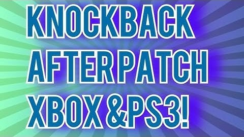 Modern Warfare 3 - Knockback After Patch