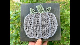 String Art by Victoria - Fall Pumpkin