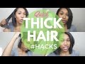 Quick "Thick Hair" Hacks for Relaxed Hair