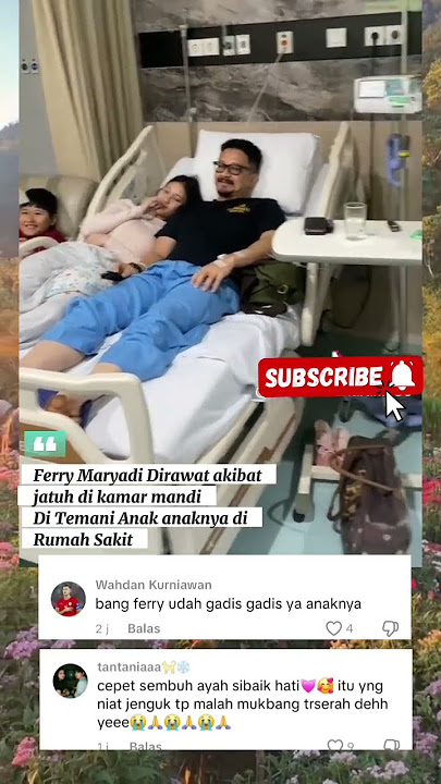 Ferry Maryadi di Rawat Akibat Jatuh di Kamar Mandi