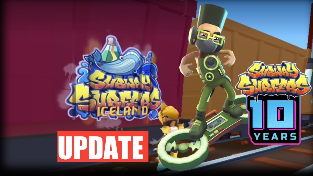 Iceland, Subway Surfers World Tour 2018, Iceland, The Subway Surfers  have arrived at the new destination! 🌋🎣 Tune in when we run through the  update 🏃‍♂️💨, By Kiloo Games