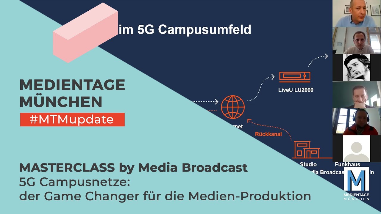 MEDIENTAGE Update: 5G Campusnetze: der Game Changer für die Medien-Produktion - Media Broadcast