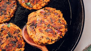 Kale & Sweet Potato Fritters | Minimalist Baker Recipes