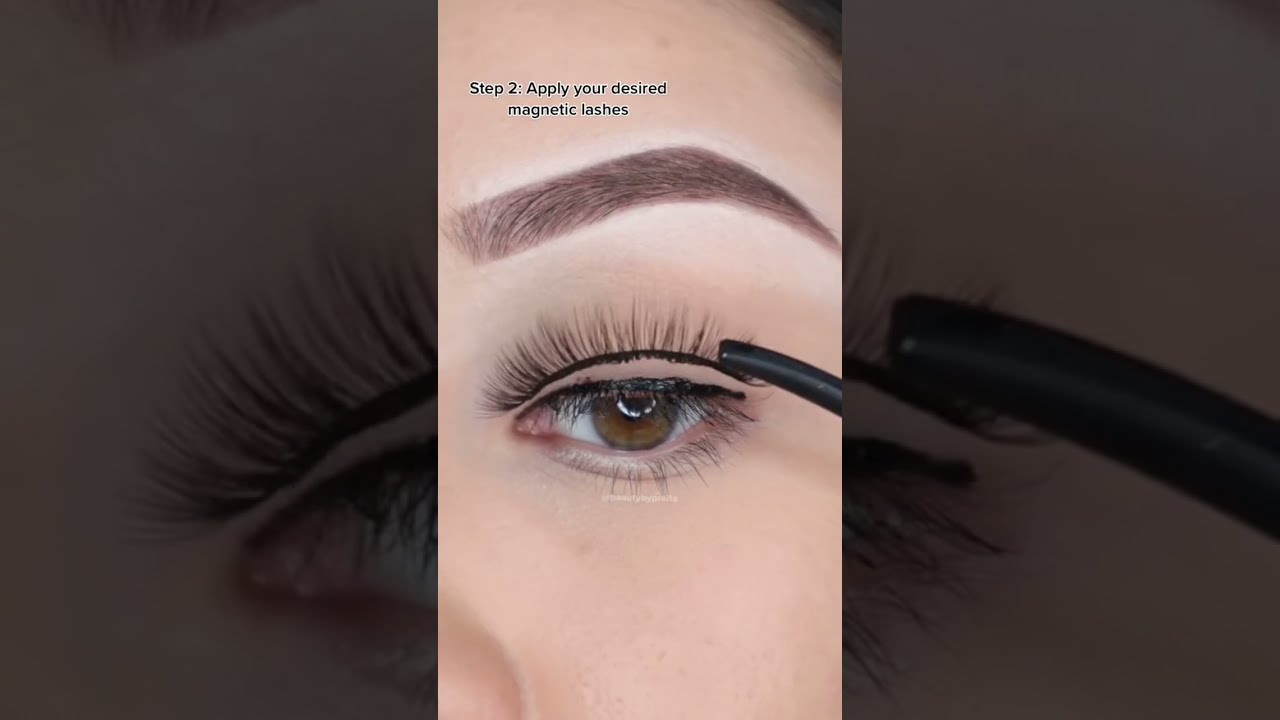 Applying Lashes Has Gotten Much Easier With Our New Magnetic And Liner 