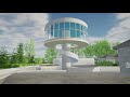 New Town - Spiral Stair Tower 4K