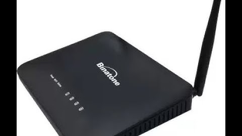 Binatone WR1500N2 Router configuration