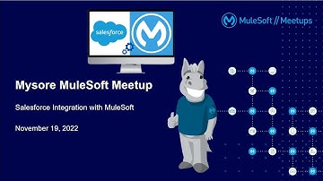 Salesforce Integration with MuleSoft | MuleSoft Mysore Meetup #12