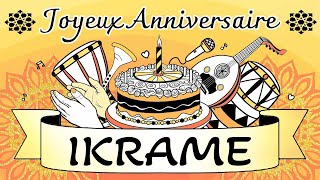 Nouveau Version Orientale Joyeux Anniversaire Ikrame