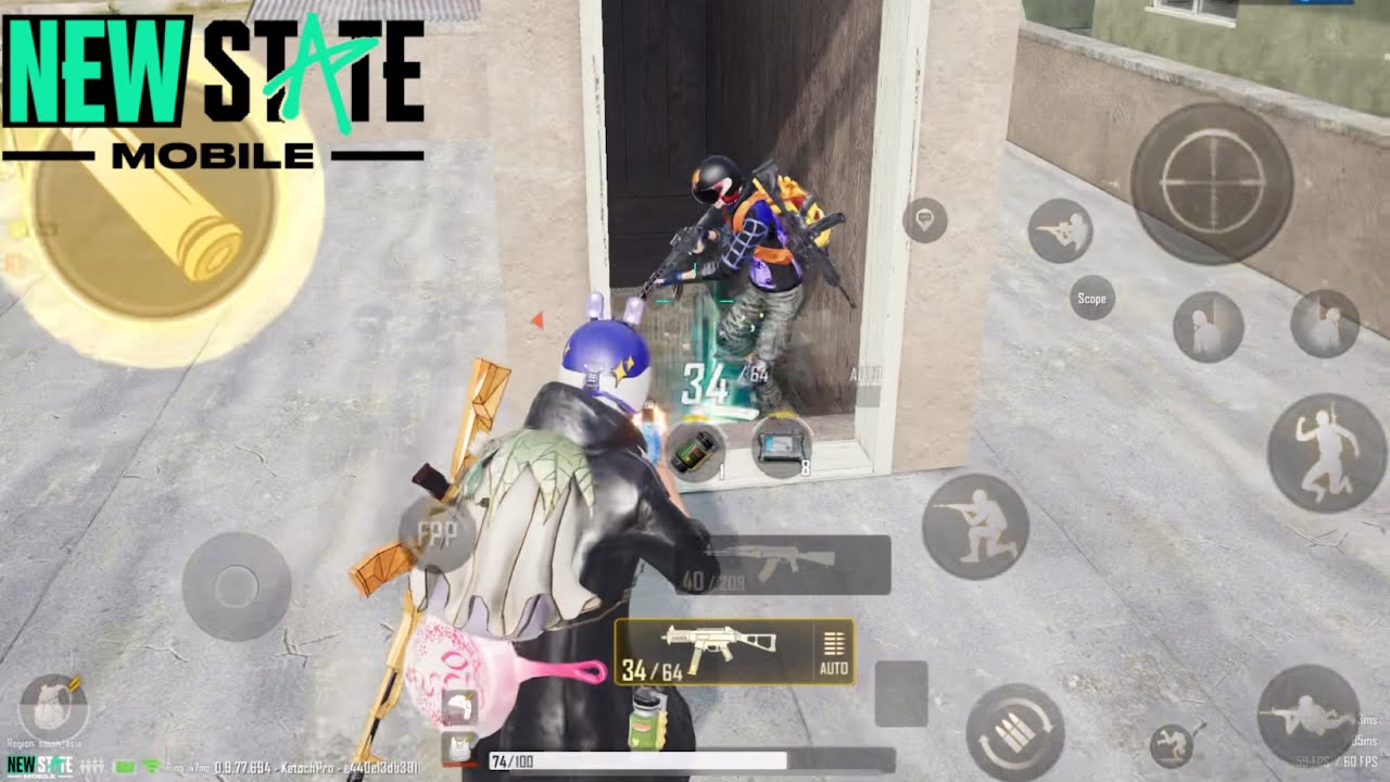 Pubg: New State Mobile Killing Pro Chinese Players Gameplay