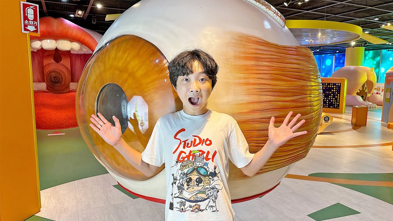 Children Science Museum Learn about Body for Kids Educational Video ...