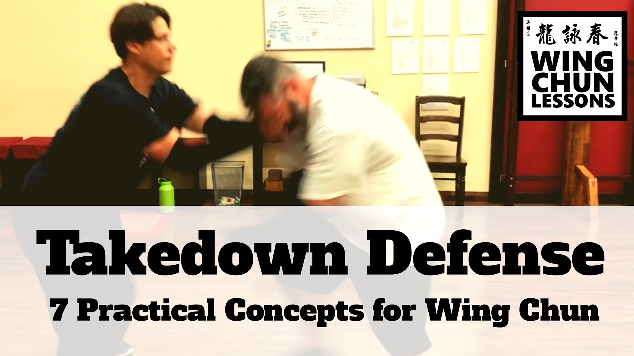 Wing Chun Takedown Defense - Adam Williss
