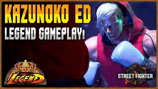 Street Fighter 6 🔥 Kazunoko Legend ED Clashes With SF6 Monsters 🔥 SF6 Rank Match 🔥