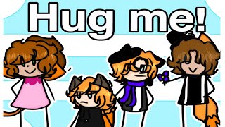 Hug me - Meme - Piggy animation (Ft, Foxy, Tigry, Felix and Kitty).