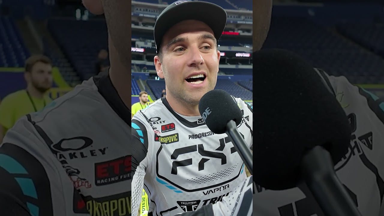 Jordon Smith: "Like 12 years into professionaL #Supercross racing, that was my longest test day"