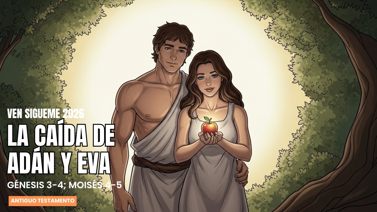 La Caída de Adán y Eva | Génesis 3-4; Moisés 4-5📜| Ven Sígueme 2026