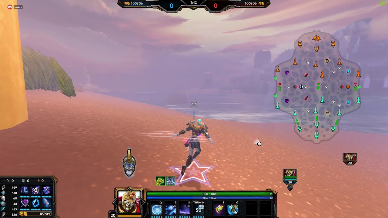 Smite PTS S8 fountain janus ult glitch